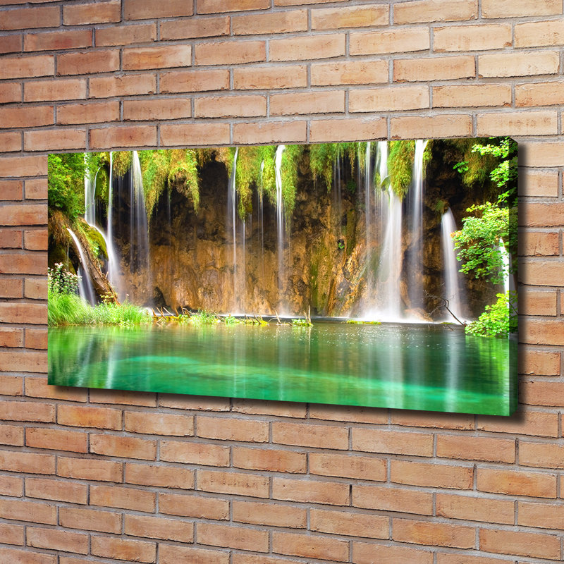 Plitvice Lakes - Wrapped Canvas Print
