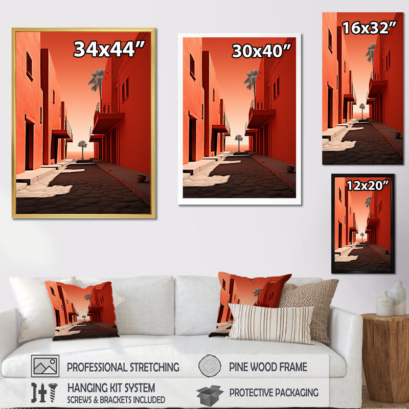 Lignes d'usine en simplicité sur toile, H 40 po x l 30 po x P 1,5 po, Toile tendue