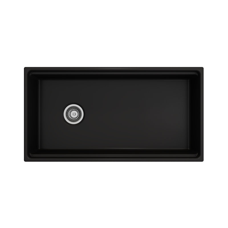 36'' L Kitchen Sink, Matte Black