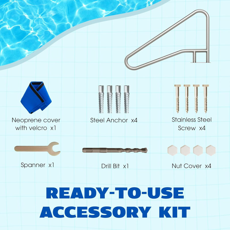 Pool Rail 55x32 inch Pool Railing