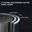 Table d'appoint extérieure en acier-250102115