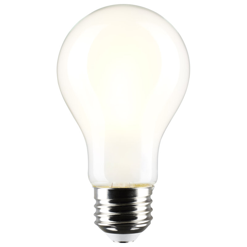 8 W A19 DEL blanc doux à culot moyen 120 V, 3000 K