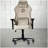 Sport F65C Fabric Memory Foam Gaming Chair – Beige-1450631784