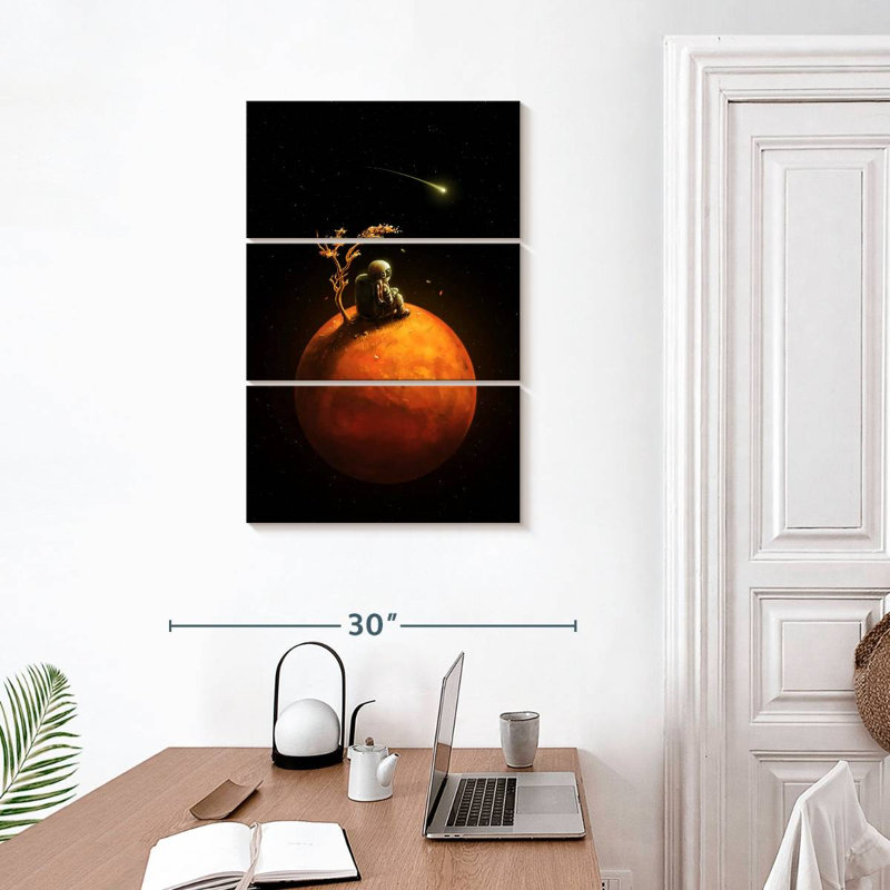 Kelan Stranded Astronaut, 32" H x 20" W