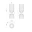Éclairage pour meuble-lavabo mural 12 po Nelly-113873790-113873787