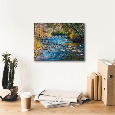 «River Lace» par Joanne Towers, art mural sur toile