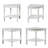 HDPE Shower Stool-1903561440