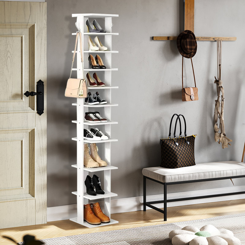 10 Pair Shoe Rack