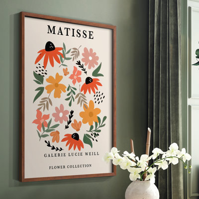 Matisse CXCI, reproduction encadrée - bois massif
