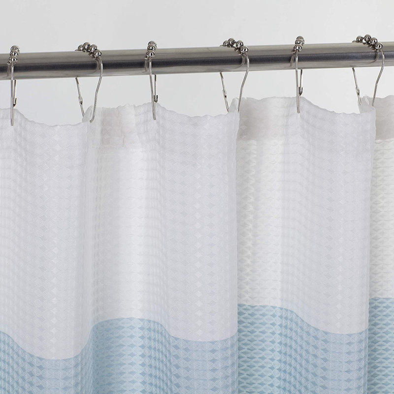Rideau de douche Mauldin, Turquoise