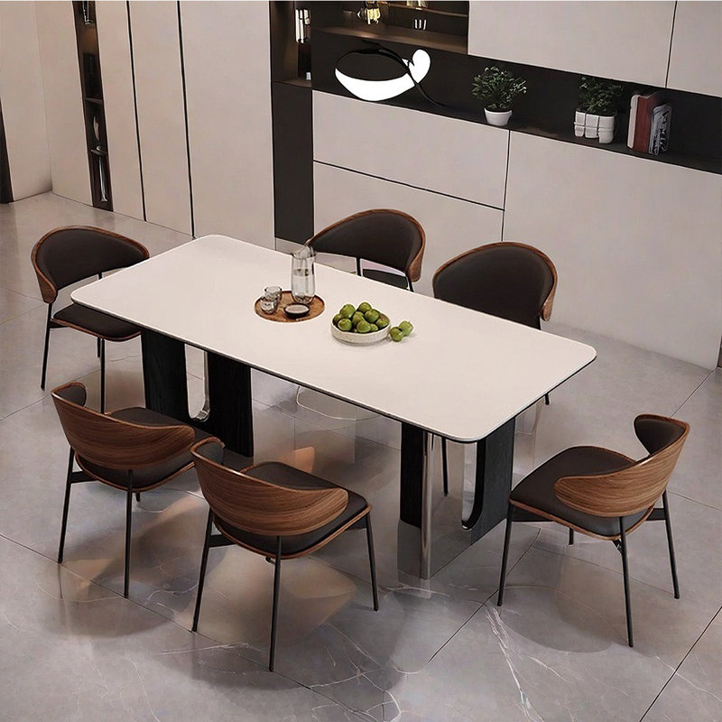 Table de salle à manger Nordic Minimalisme, H 29,53 po x L 63 po x l 31,5 po