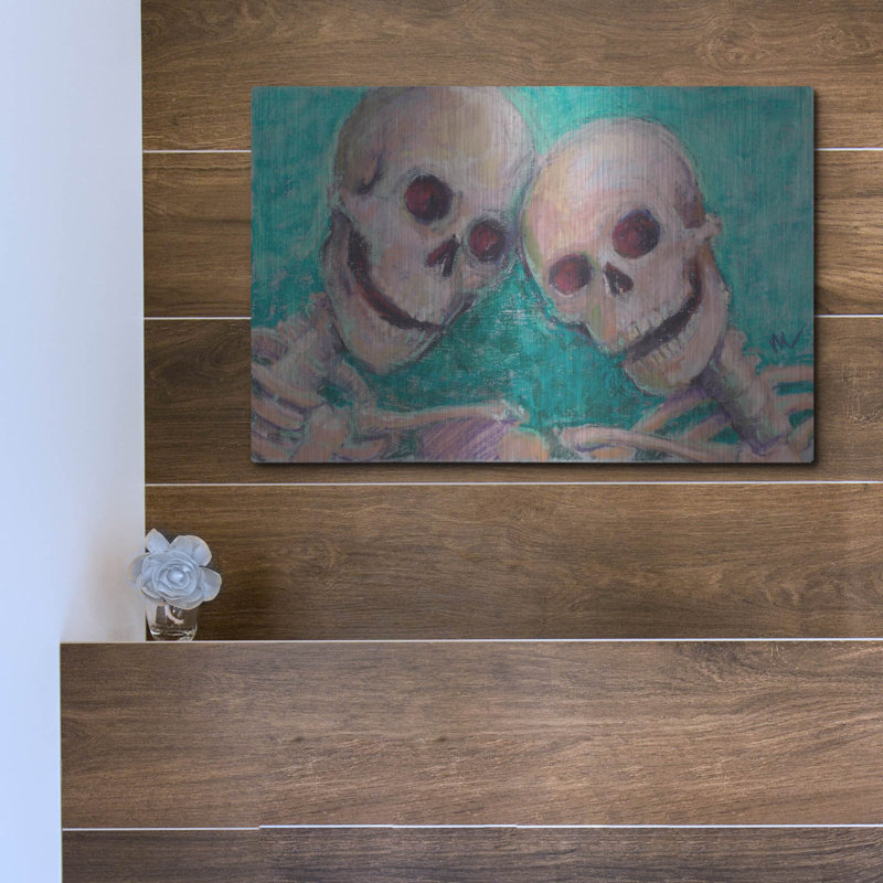 "BFFs" par Marie Marfia Fine Art, H 12 po x l 16 po