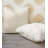Halo Ruffled Faux Fur Throw Pillow-20417913