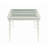 Maverick Platinum Finish Dining Table