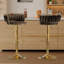Christal Height Adjustable Swivel Bar Stool-377126502-377126499