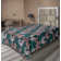 Ambesonne Floral Boho Flat Sheet Leafy Tropical Blooms