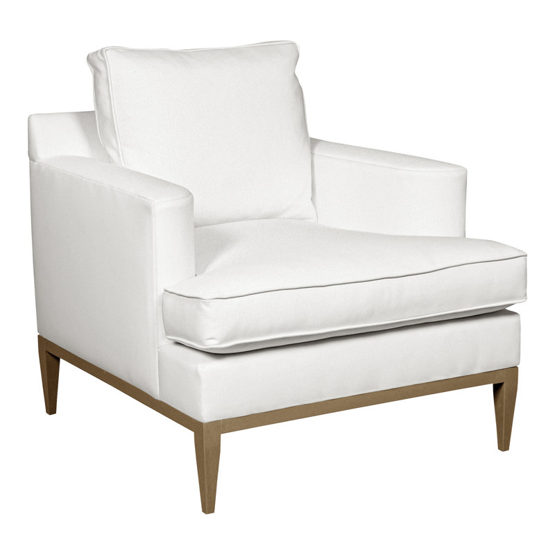 Camilla Armchair, Tarbee Pebble, Hampton