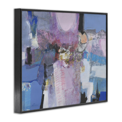 Giclée abstraite, pastel Simpatia, design par Maurizio Piovan