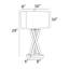 Lampe de table 29 "avec prise USB et prise Keanu-15029719
