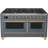 Majestic II 60" 5.02 cu. ft. Freestanding Dual Fuel Range with Griddle-48279823-48279826