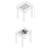Okemo 19" Weather-Resistant Solid Acacia Wood Outdoor Side Table