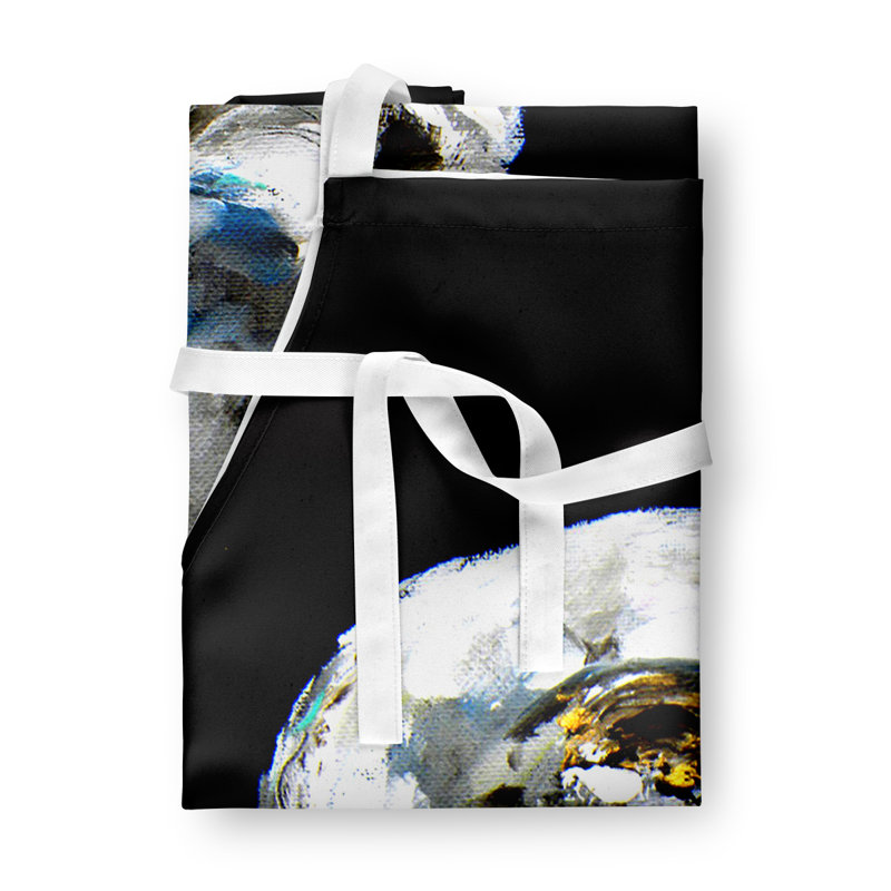 No Pattern Bib Apron