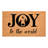 Joy to the world Doormat, 17" x 29"
