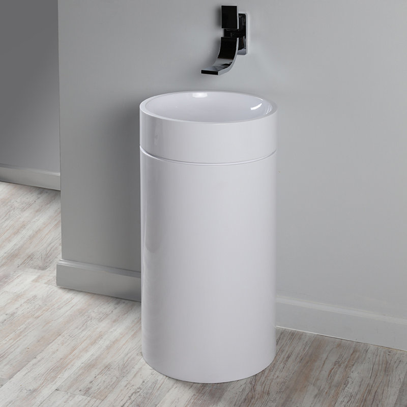 Torre 16.5'' W Single Vanity Top, Gloss White