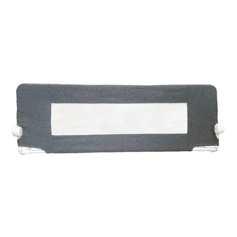 Heffington Side Rails, Denim Grey, 60cm H x 140cm W x 40cm D
