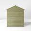 Mercia 8 x 6ft Overlap Reverse Apex Shed-385690497