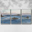 «Merging The Ocean I», ensemble de 3 toiles encadrées-97709425-97709433
