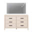 Commode double 6 tiroirs Rustic Brown-734715238