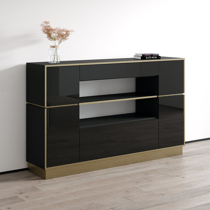 Buffet 43,3 po Gwendolynn, Noir