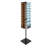 36 Pockets Metal Free Standing Magazine Rack