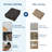 Modern Non Slip Washable Jute Area Rug Geometric Bordered Carpet Soft Collapsible Indoor Outdoor Large Floor Mat for Living Room Bedroom Dining Room Hallway-1303524041-1303524045