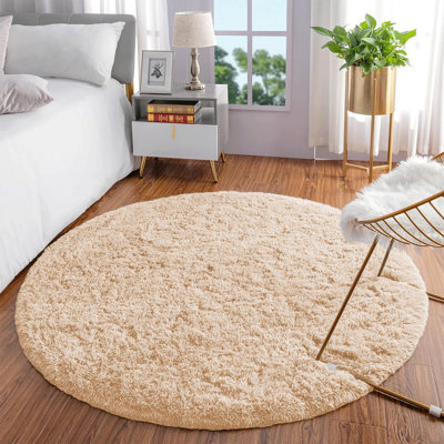 Alexxis Standard Shag 120cm X 120cm Area Rug
