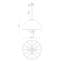 Luminaire suspendu Crosby-113873997-113873996