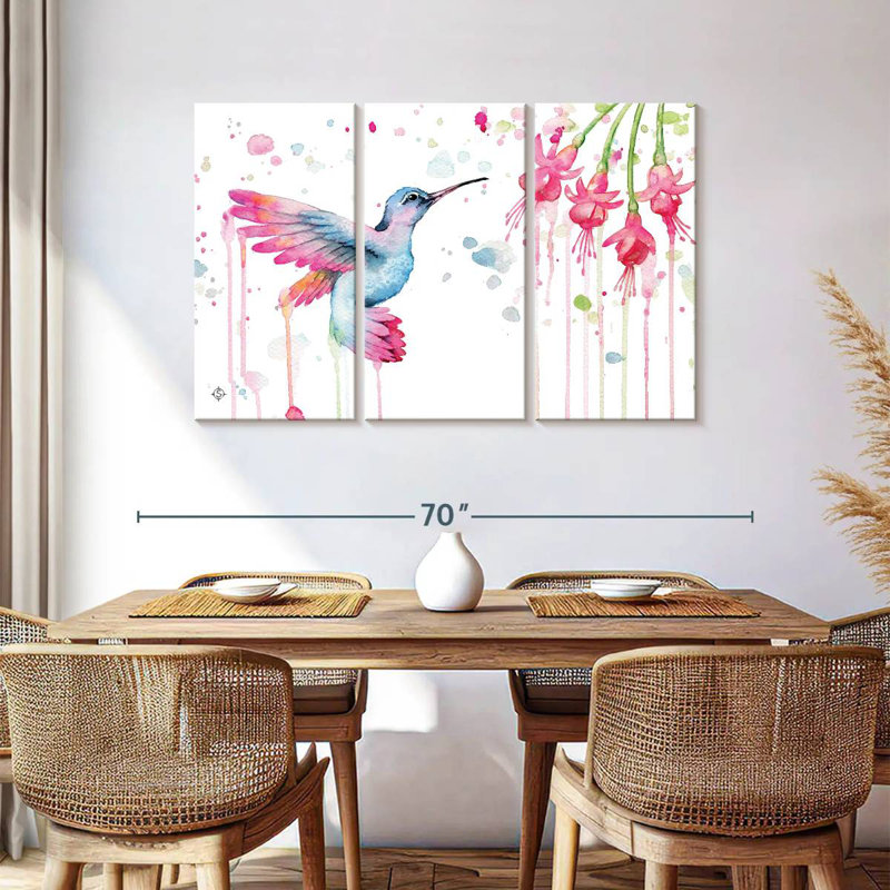 Jardin de colibris Brampt, H 36 po x l 57 po