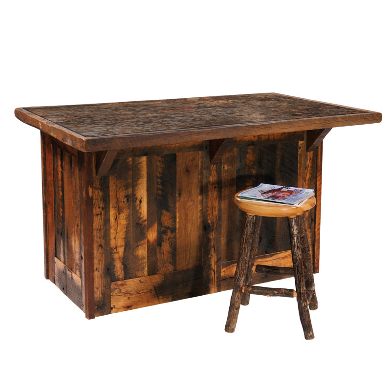 Îlot de cuisine 60 po Fireside Lodge Barnwood