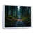White Floater Framed