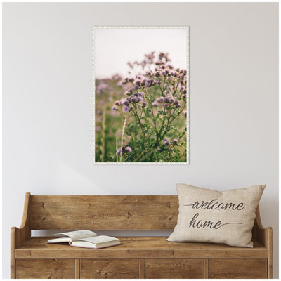 «Soft Soft Flower Blooms» par Patricia Hasz de Patricia Rae, reproduction d'art sur toile encadrée
