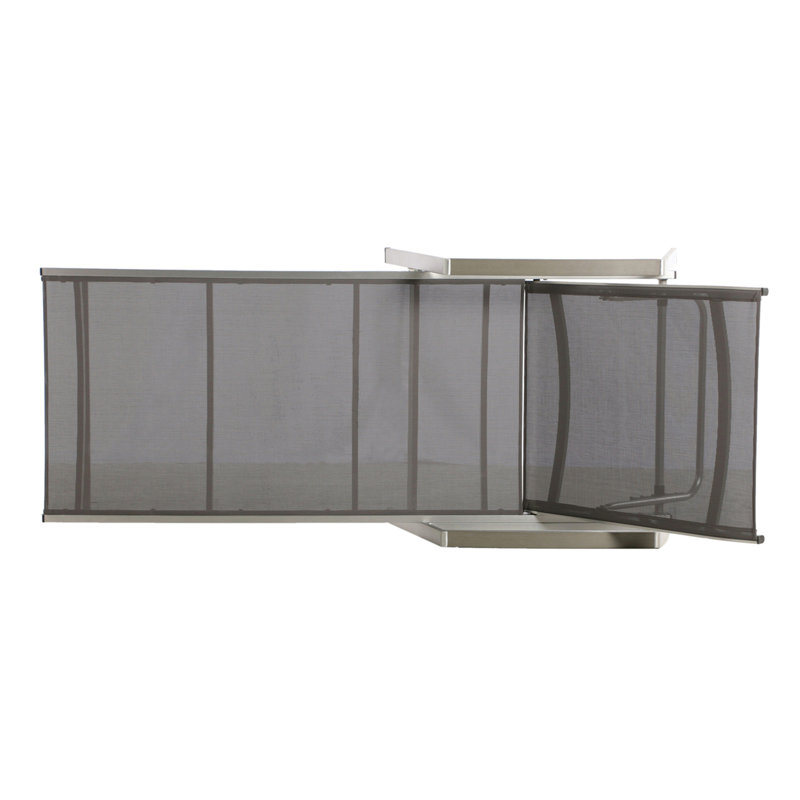 Chaise longue d'extérieur, Gris
