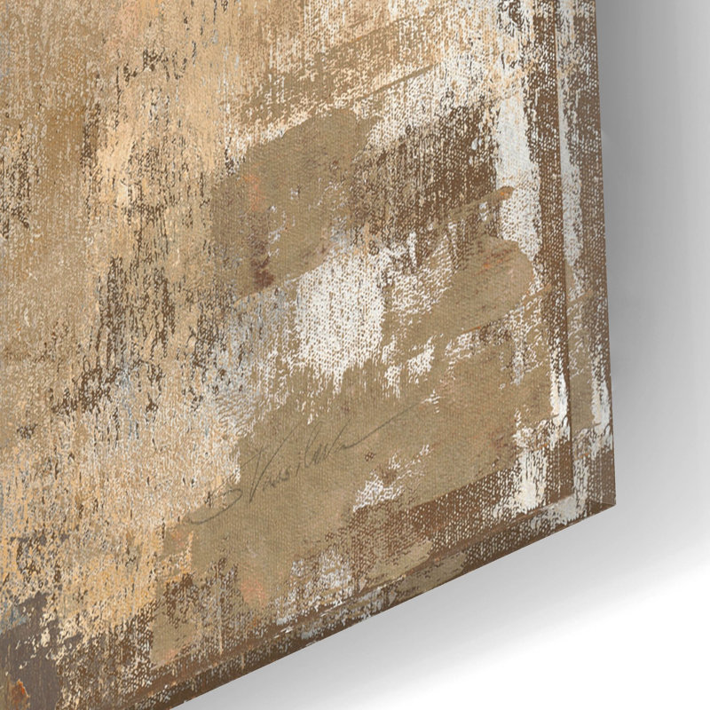 «Silver and Amber C» par Silvia Vassileva, art mural en verre acrylique, H 12 po x l 16 po x P 0,13 po