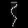 Neher 14 - Light Chrome LED Cluster Pendant