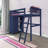 Bufford Kids Twin Loft Bed with Drawers-1562881804