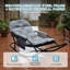 Single Steel Tube Rocking Chair, Technical Fabric-134086095