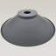 17cm H Metal Cone Lamp Shade ( Screw On )-816512017