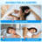 Luxury Queen Cooling Down Alternative Bed Pillows - Hotel Collection Bed Pillows & Breathable Medium Firm Microfiber Filled Pillows