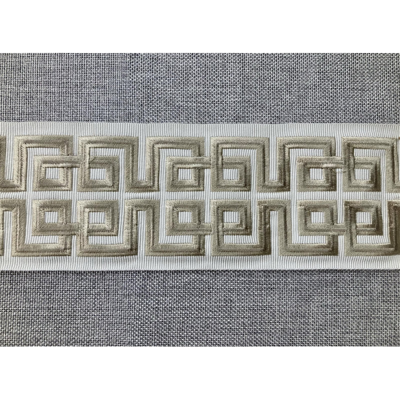 Embroidery Fabric 3.25" Width Trim
