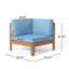 Ensemble de canapé 4 pièces X-Back, bleu-1371789311-1371789308
